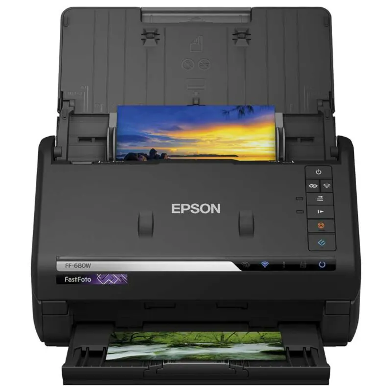 Epson FF-680W Wireless High-Speed Photo and Document Scanning System