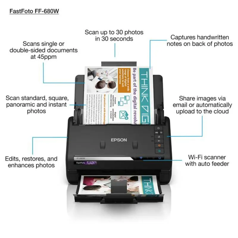 Epson FF-680W Wireless High-Speed Photo and Document Scanning System-2