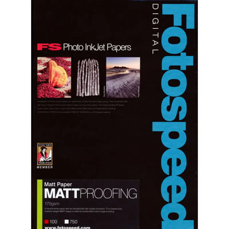 Fotospeed Proofing Paper Matt Photo Paper - A4 100 Sheets-1