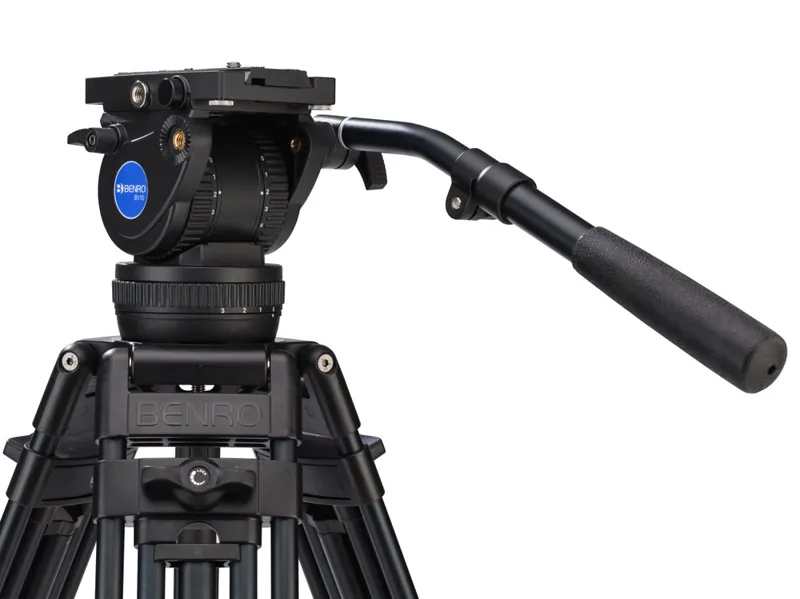 Ex-Display Benro Twin Dual Stage Leg Kit with 100mm bowl and BV10 head-2