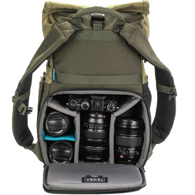 Tenba Fulton V2 16l Backpack in Tan/Olive-3