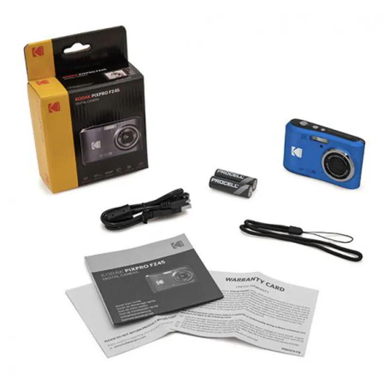 Kodak Pixpro FZ45 Compact Camera in Blue-4