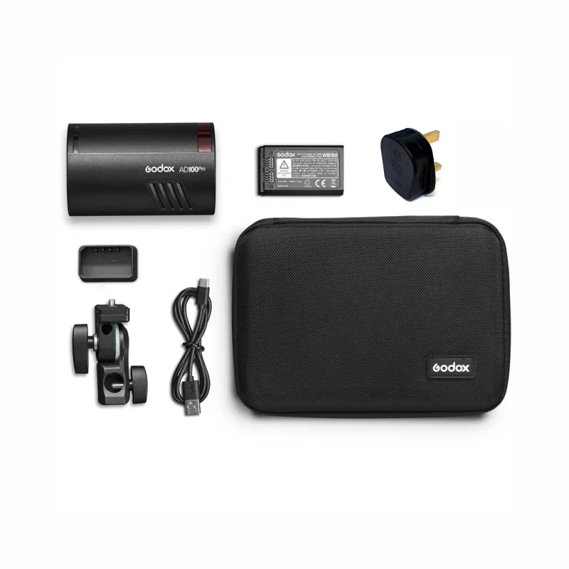 Godox AD100 Pro Pocket Flash Head 100W-4