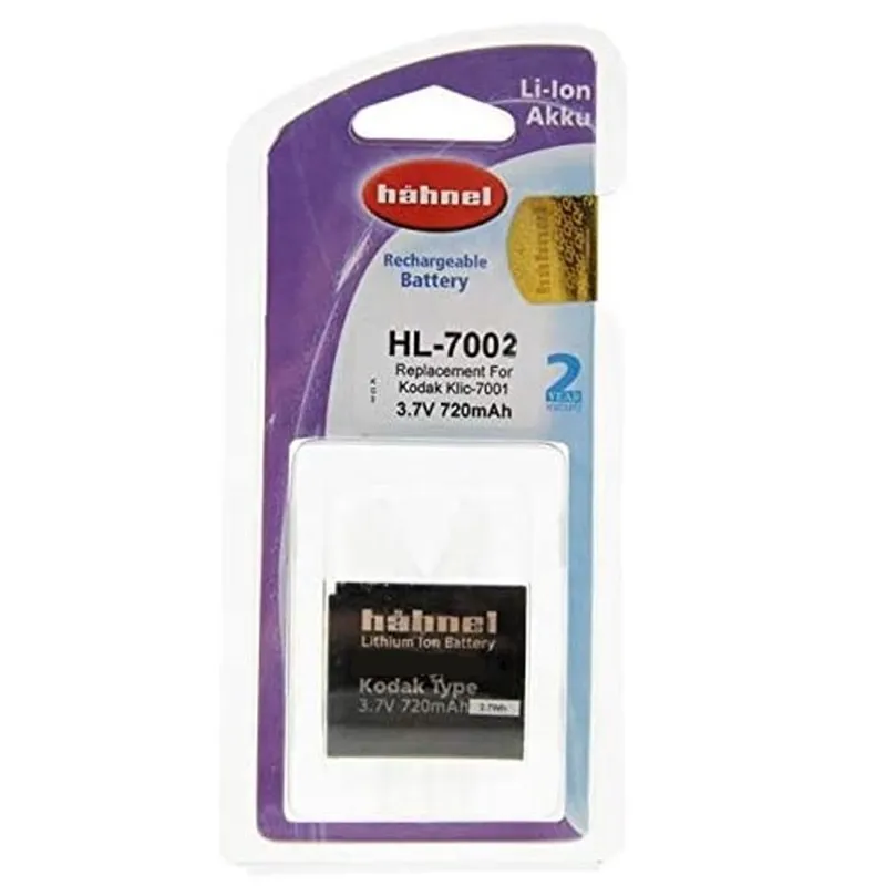 Hahnel HL-7002 Replacement Battery Kodak Kilc-7002