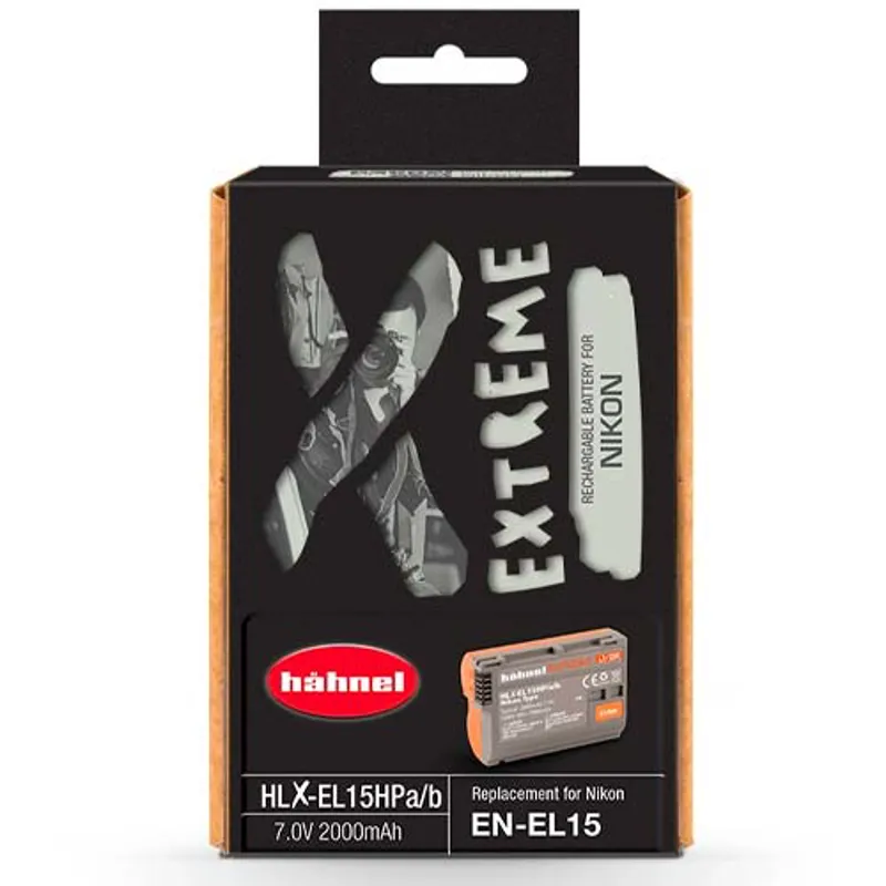 Hahnel Extreme HLX-EN15HP for Nikon EN-EL15c Lithium Ion Rechargeable Battery