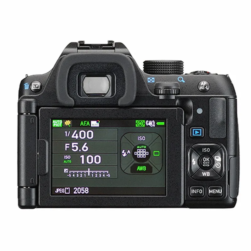 Pentax K-70 Camera with 18-50mm and 50-200mm WR Lens-3