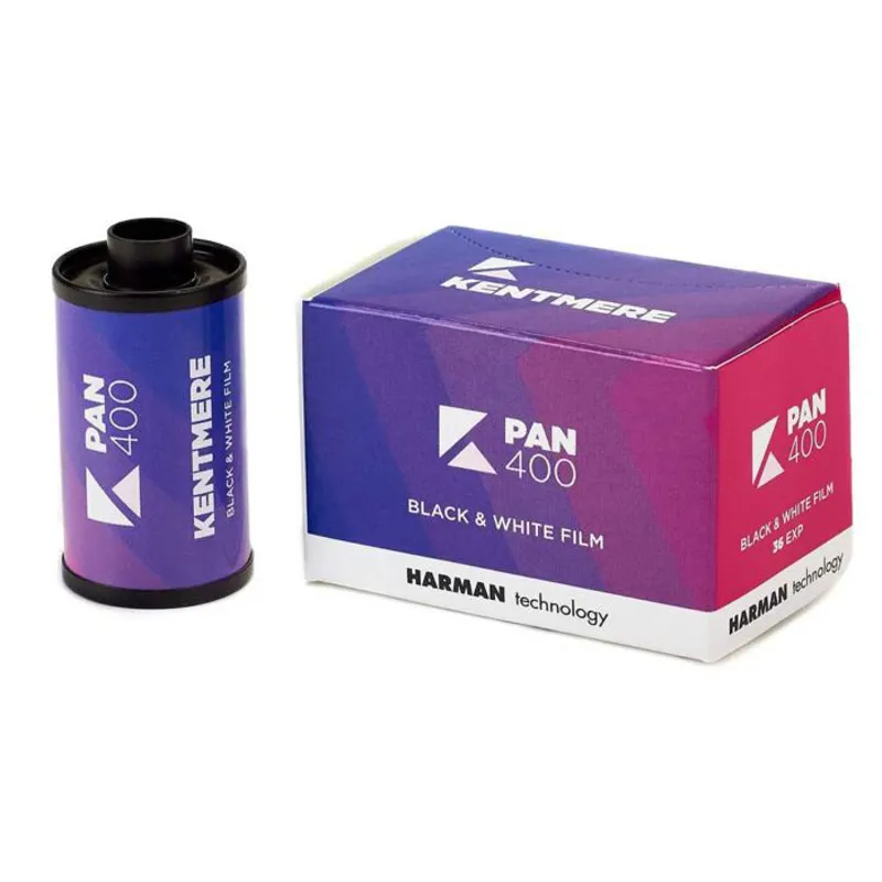 Kentmere 400 35mm Film 36 Exposure Black and White Film