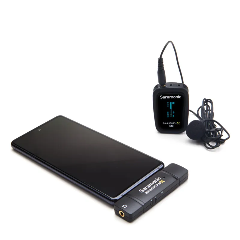 Saramonic Blink 500 ProX B5 Digital Wireless Lavalier Microphone System USB-C-4