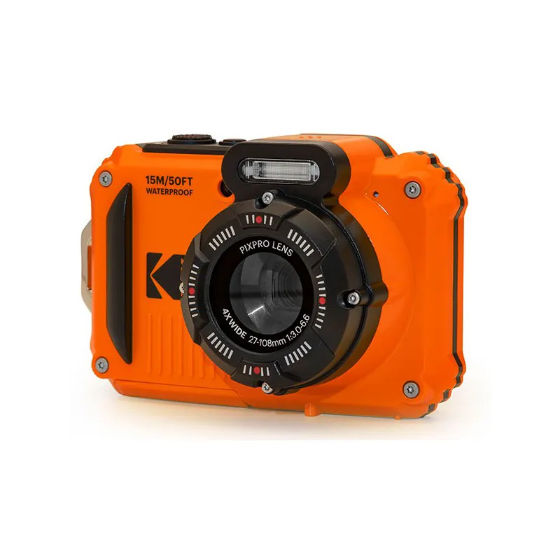 Kodak Pixpro WPZ2 Digital Waterproof Camera in Orange-2