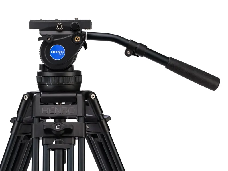 Ex-Display Benro Twin Dual Stage Leg Kit with 100mm bowl and BV10 head-3