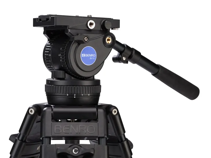 Ex-Display Benro Twin Dual Stage Leg Kit with 100mm bowl and BV10 head-4