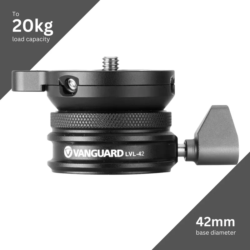 Vanguard LVL-42 Tripod Levelling Adaptor - 42mm base