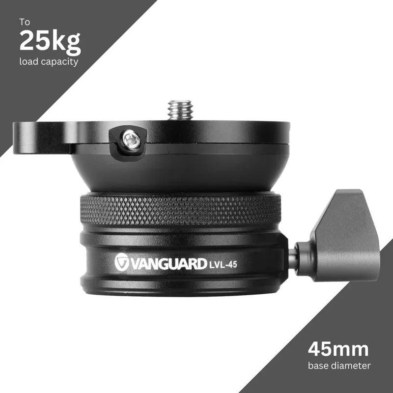 Vanguard LVL-45 Tripod Levelling Adaptor - 45mm base