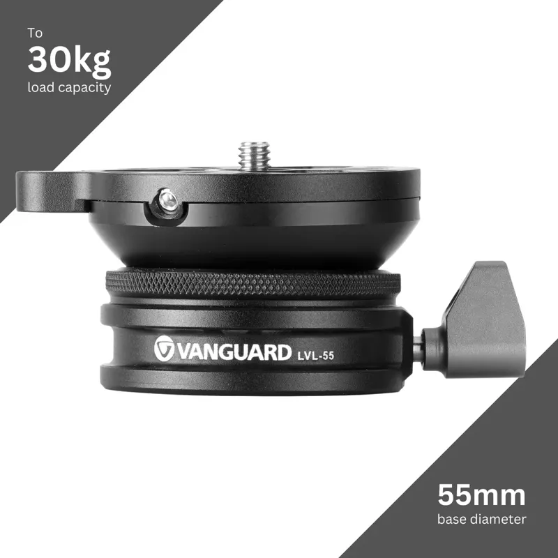 Vanguard LVL-55 Tripod Levelling Adaptor - 55mm base
