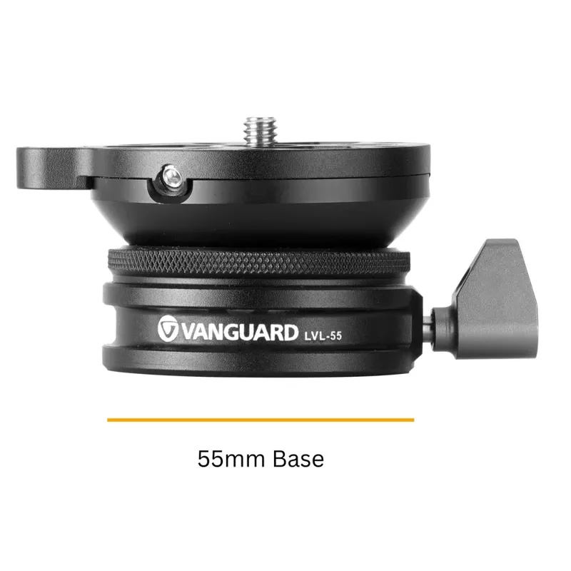 Vanguard LVL-55 Tripod Levelling Adaptor - 55mm base-4