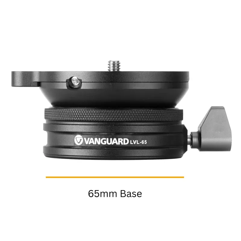 Vanguard LVL-65 Tripod Levelling Adaptor - 65mm base-4