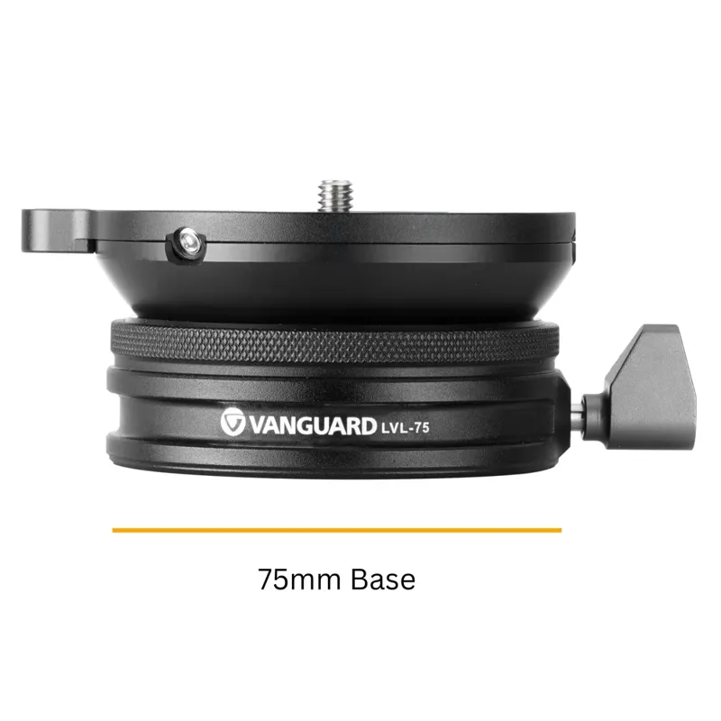 Vanguard LVL-75 Tripod Levelling Adaptor - 75mm base-4