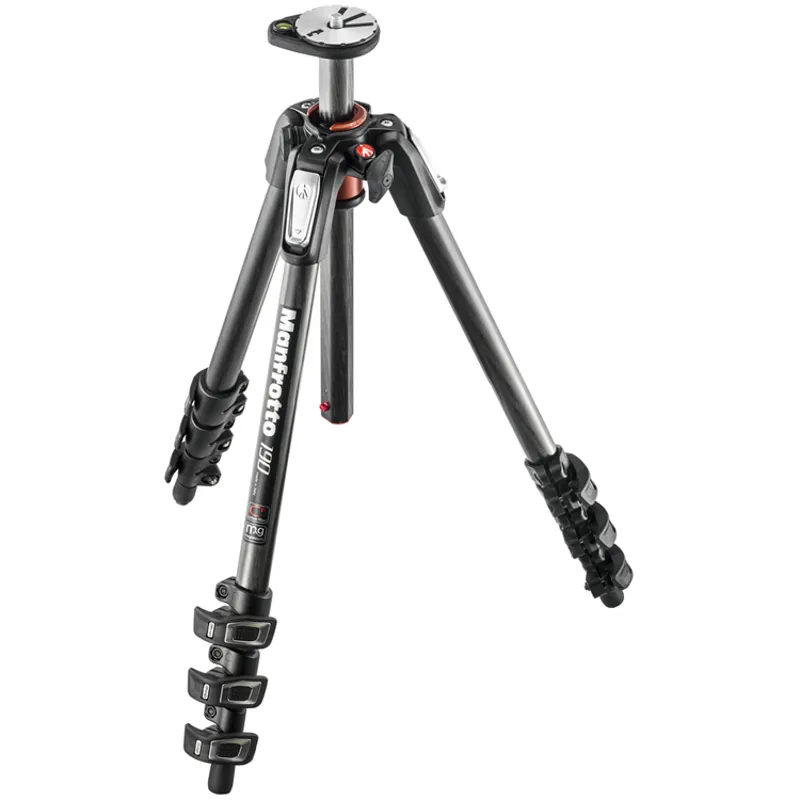 Open Box Manfrotto MT190CXPRO4 190 Carbon Fibre 4 Section Tripod