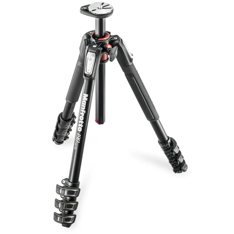 Open Box Manfrotto MT190XPRO4 190 Aluminium 4 Section Tripod