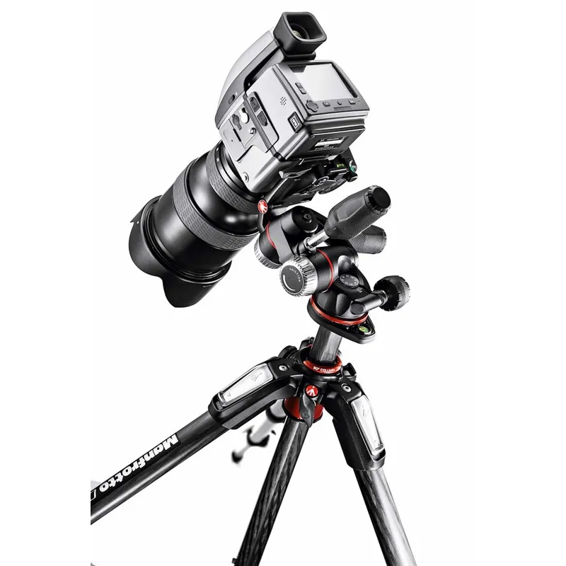 Manfrotto MT055CXPRO3 055 Carbon Fibre 3 Section Tripod-4
