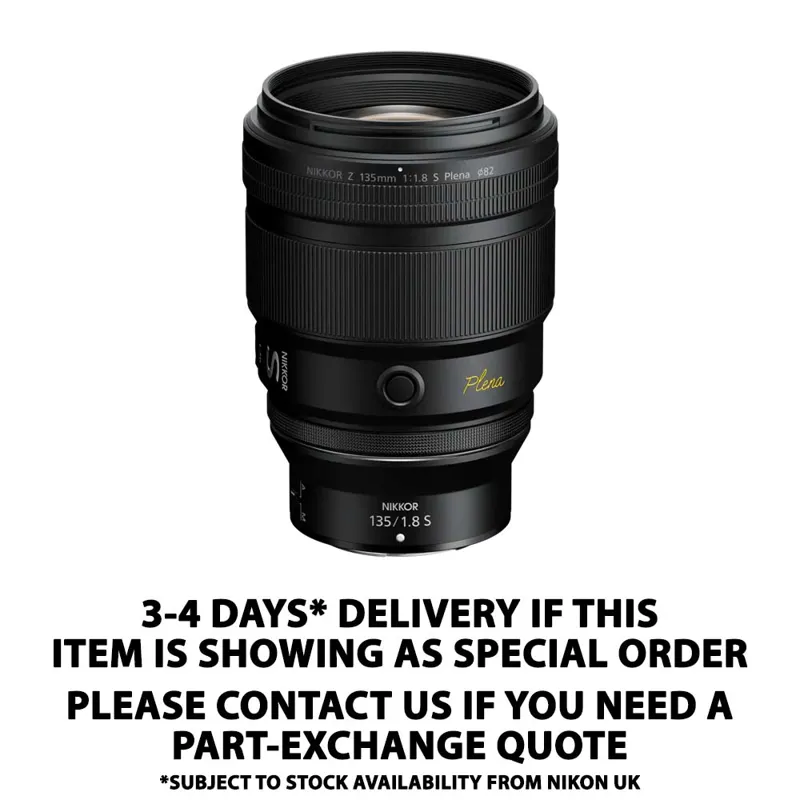 Nikon Nikkor Z 135mm f1.8 S Plena 