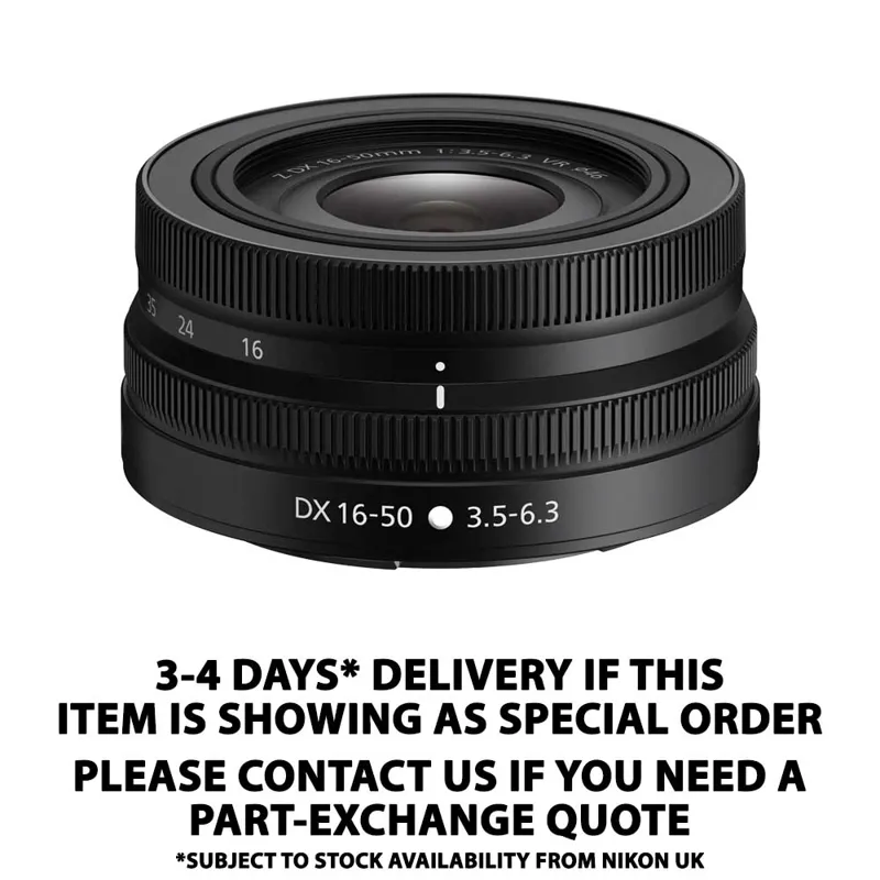 Nikon Nikkor Z DX 16-50mm f/3.5-6.3 VR Lens
