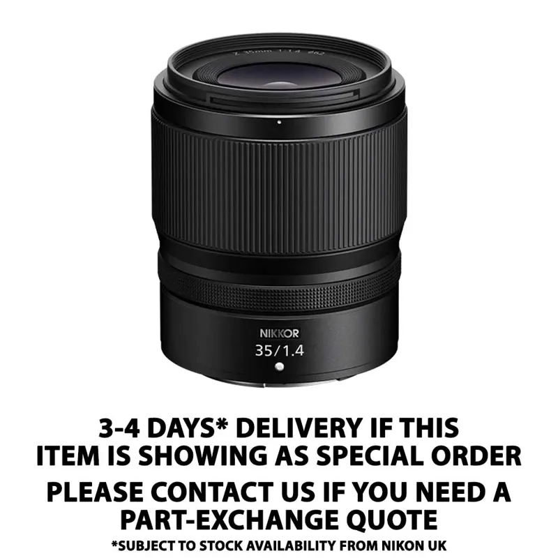 Nikon Nikkor Z 35mm f1.4 Lens