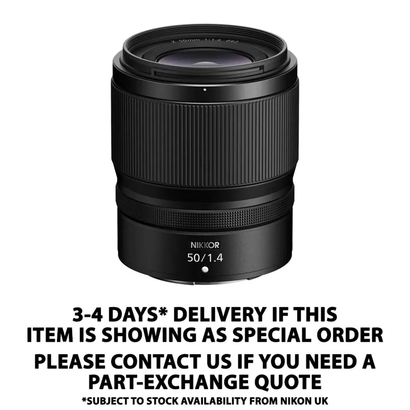Nikon Nikkor Z 50mm f1.4 Lens 