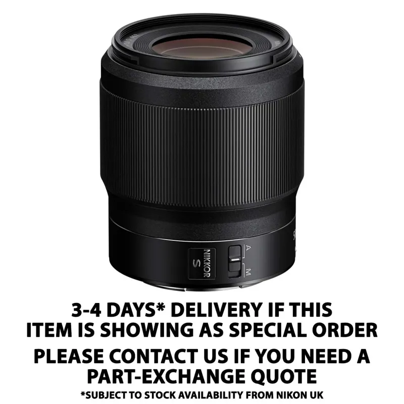 Nikon Nikkor Z 50mm f/1.8 S Lens 