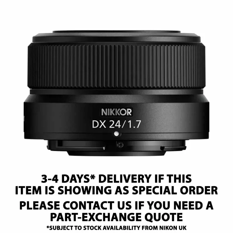 Nikon Nikkor Z DX 24mm f/1.7 Lens