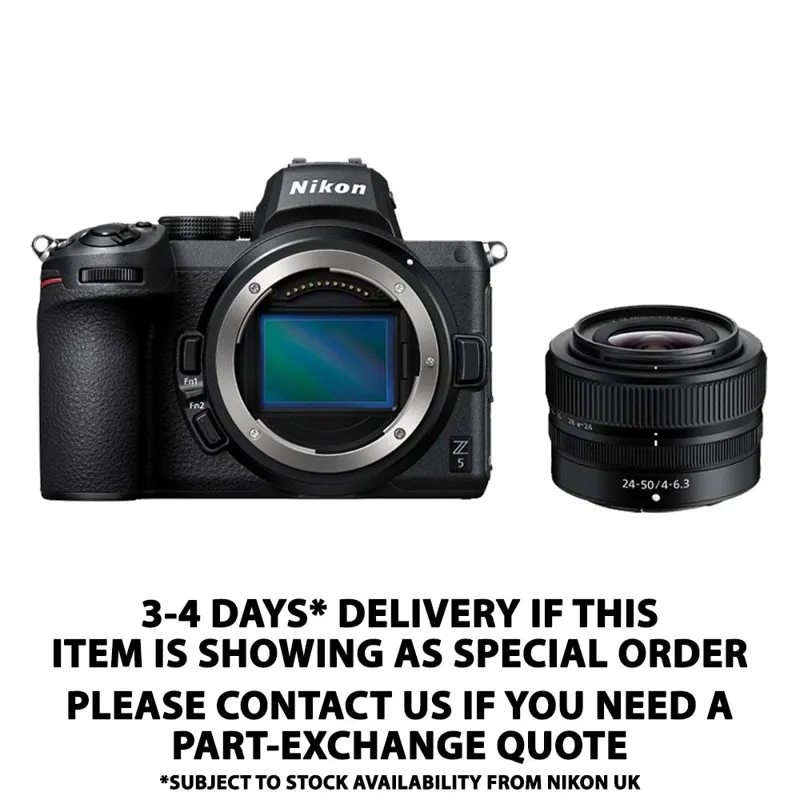 Nikon Z5 Body + NIKKOR Z 24-50MM F4-6.3 Lens Kit