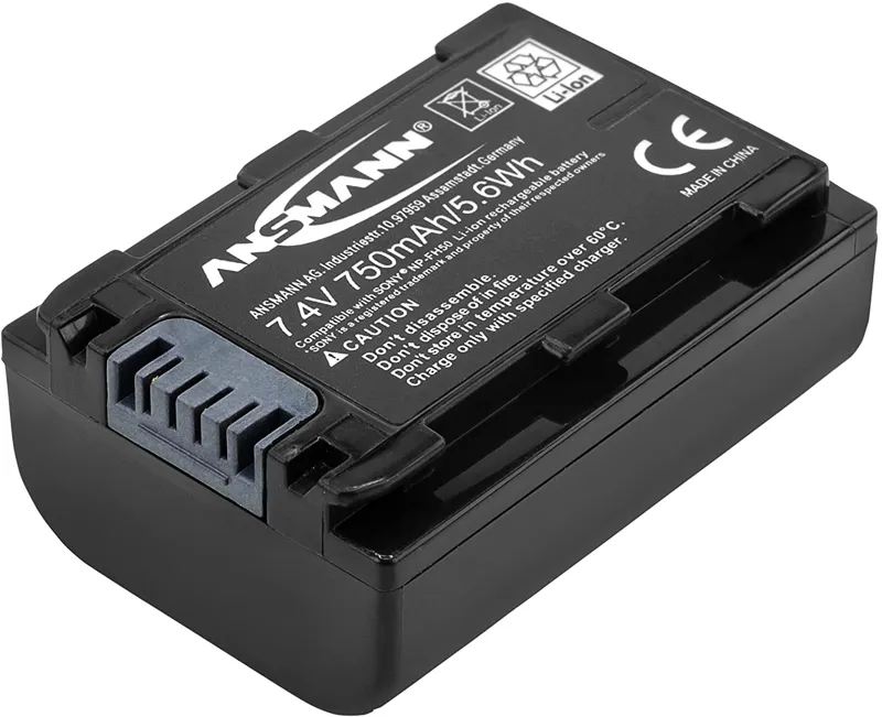 Ansmann Sony NP FH50 Lithium-Ion Camera Battery