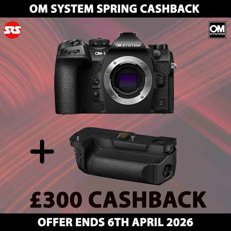 OM System OM-1 Mark II Body - CASHBACK AND FREE HLD-10 GRIP!