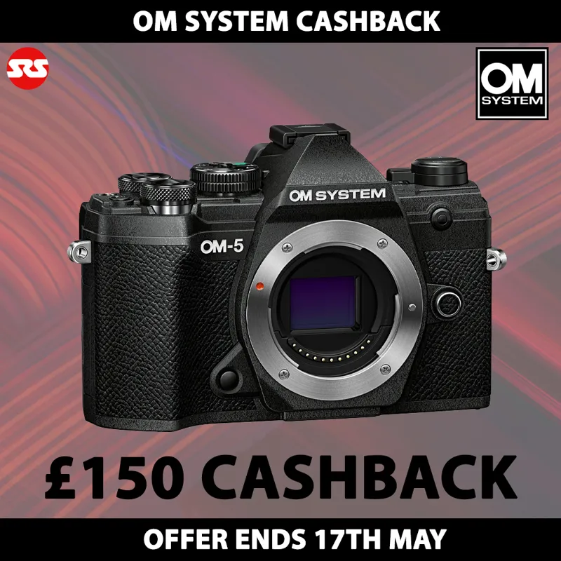 OM System OM-5 Mark II Body in Black - CASHBACK!