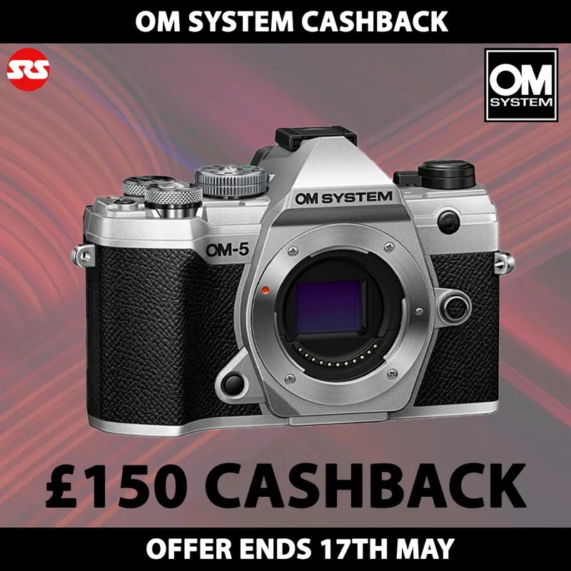 OM System OM-5 Mark II Body in Silver - CASHBACK!