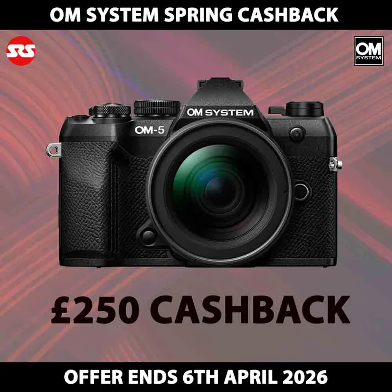 OM System OM-5 Mark II Body in Black + M.Zuiko 12-45mm f4 PRO Lens - CASHBACK!