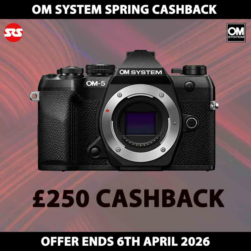 OM System OM-5 Mark II Body in Black - CASHBACK!