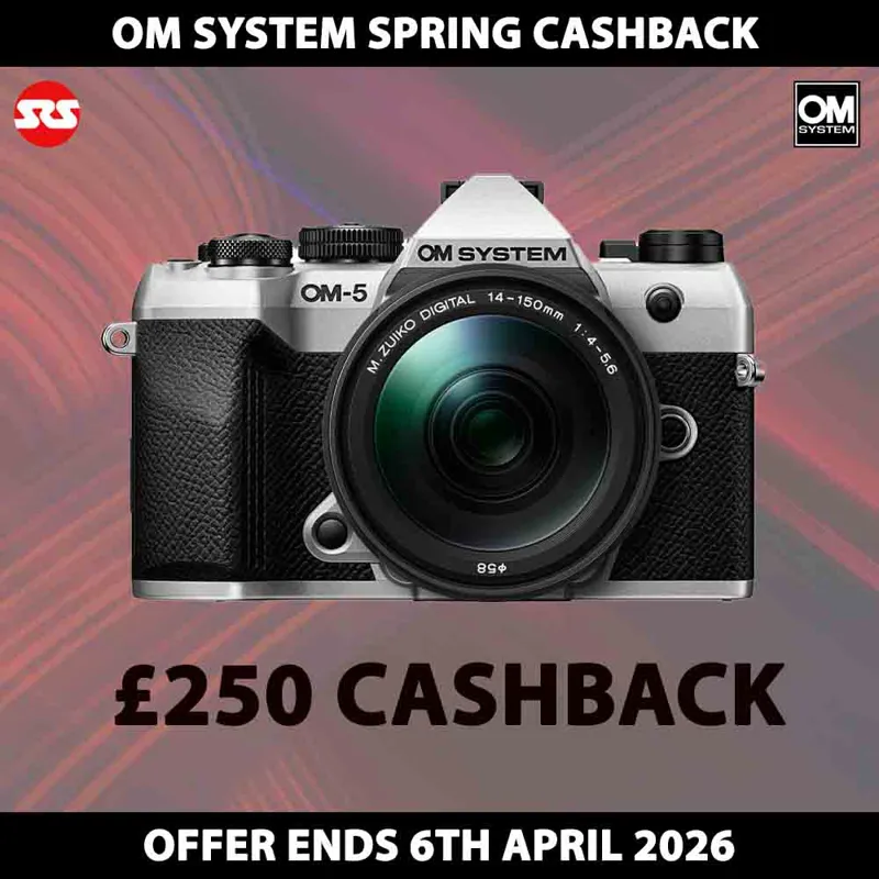 OM System OM-5 Mark II Body in Silver + M.Zuiko 14-150mm f4-5.6 II Lens - CASHBACK!