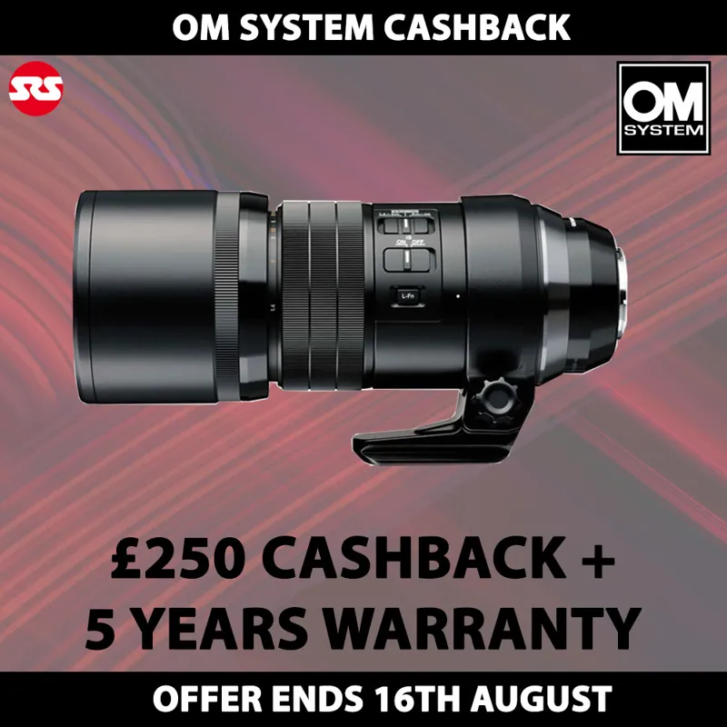 Olympus M.Zuiko Digital ED 300mm F4.0 IS PRO Lens - CASHBACK!