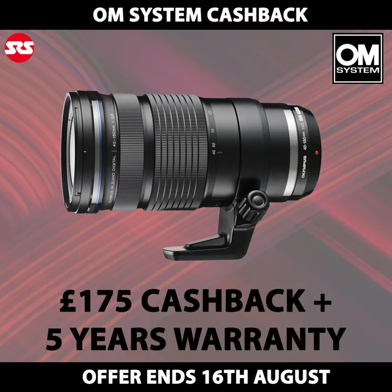 OM System M.Zuiko Digital ED 40-150mm F2.8 Pro Lens - CASHBACK!