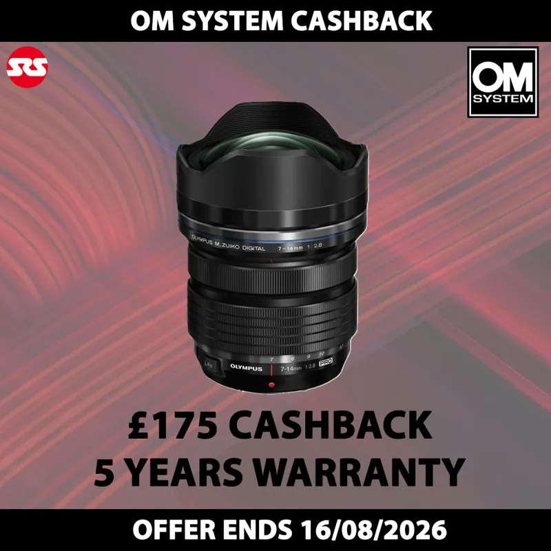 Olympus M.Zuiko Digital ED 7-14mm 1:2.8 Pro Lens - CASHBACK!