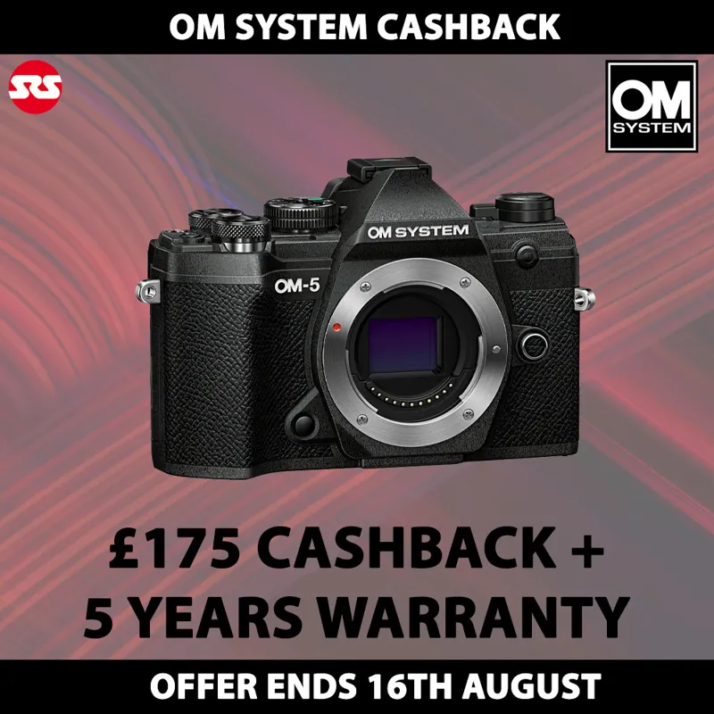 OM System OM-5 Mark II Body in Black - CASHBACK