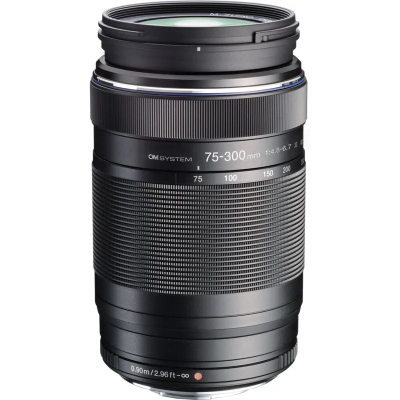 OM System M.Zuiko Digital ED 75-300mm F4.8-6.7 II Lens - CASHBACK AND FIVE YEARS WARRANTY OFFER-1