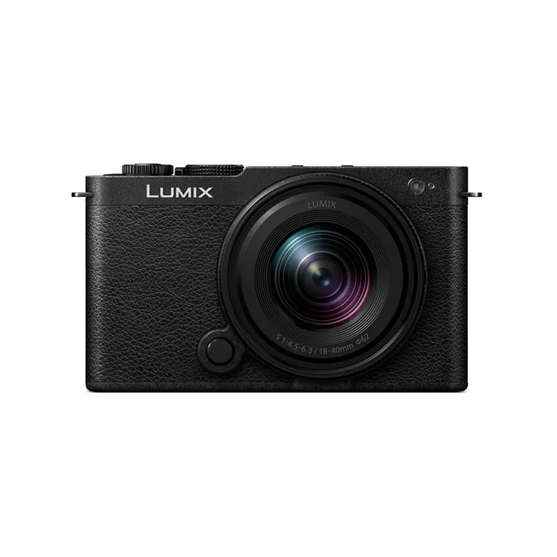 Panasonic Lumix S9 Digital Camera Body with 18-40mm f4.5-6.3 Lens in Black