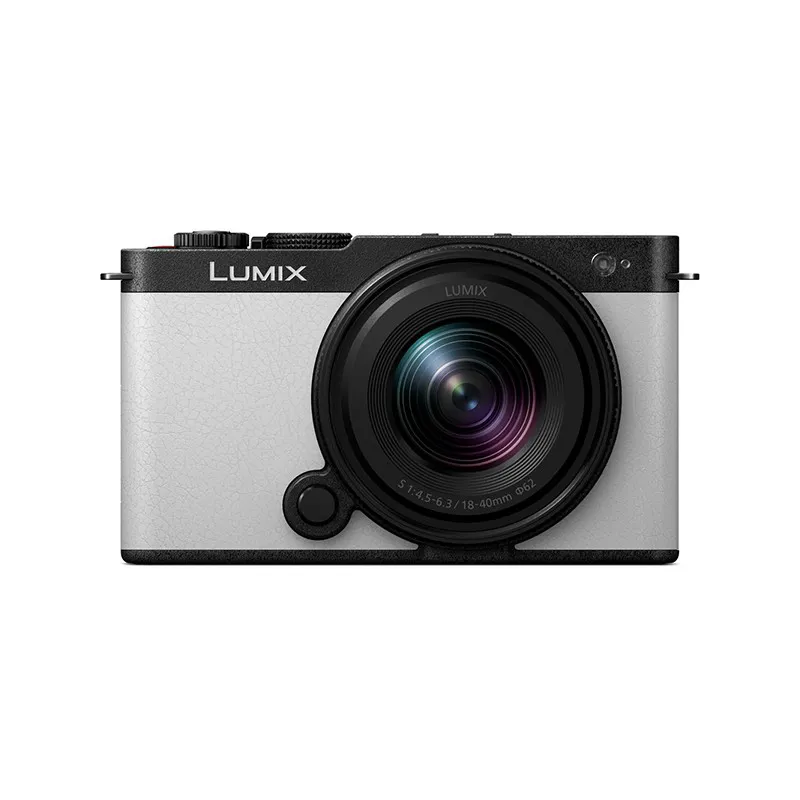 Panasonic Lumix S9 Digital Camera Body with 18-40mm f4.5-6.3 Lens in White