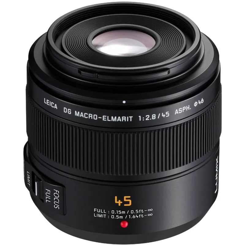 Panasonic Leica DG Macro-Elmarit 45mm F2.8 MEGA OIS Lens
