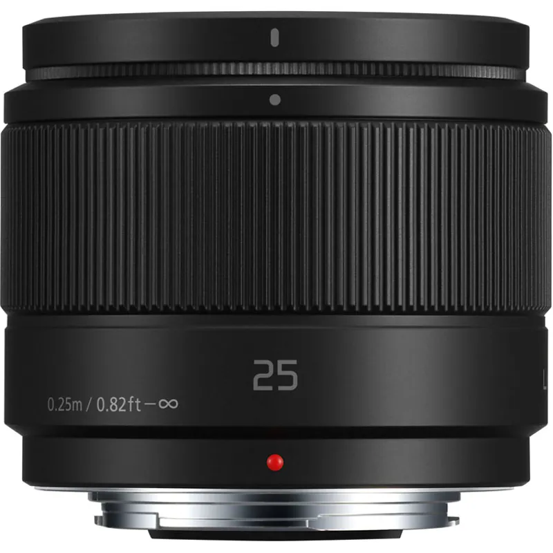 Panasonic Lumix G 25mm F1.7 Aspherical Lens - Black-1