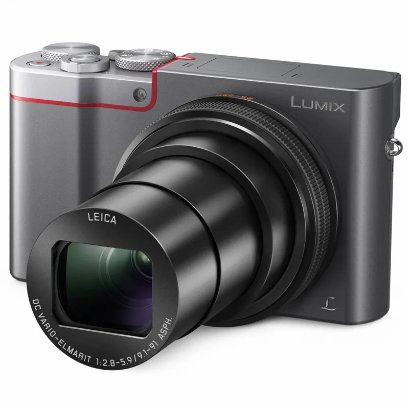 Panasonic Lumix TZ100 Digital Camera in Silver-1