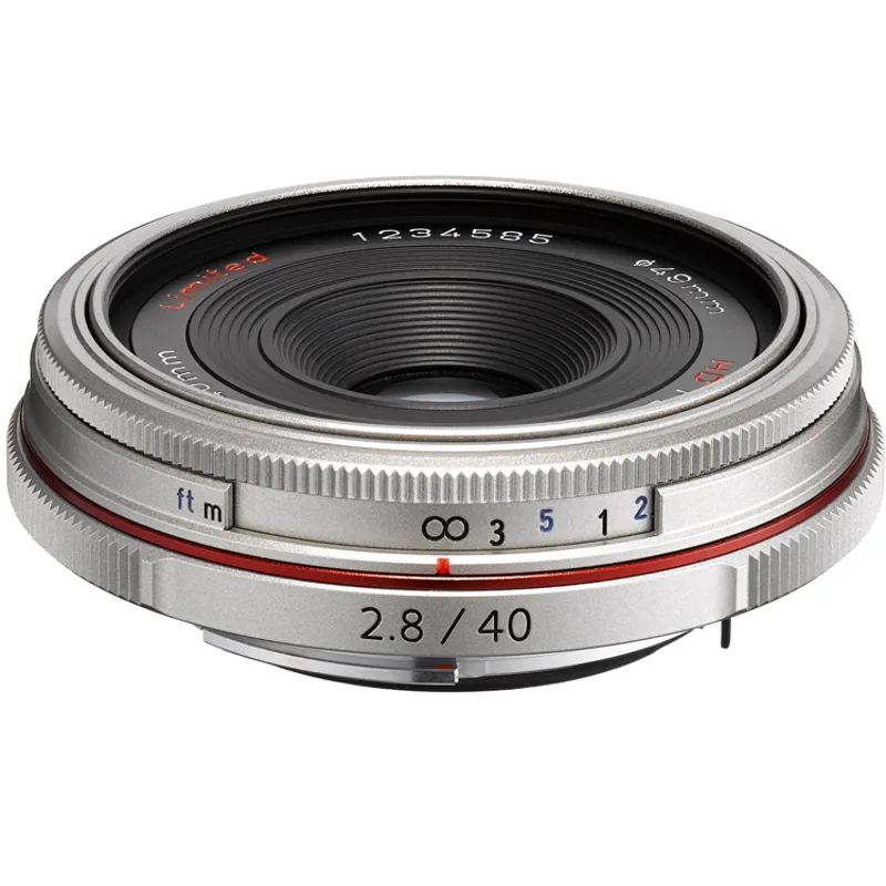 Pentax HD PENTAX-DA 40mm F2.8 Limited Lens - Silver