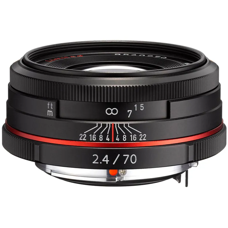 Pentax HD PENTAX-DA 70mm F2.4 Limited Lens - Black